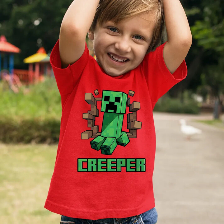 Creeper - dětské tričko s potiskem