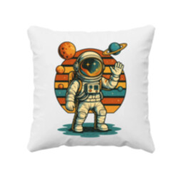 Astronaut - polštář s potiskem