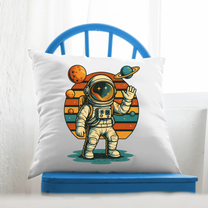 Astronaut - polštář s potiskem