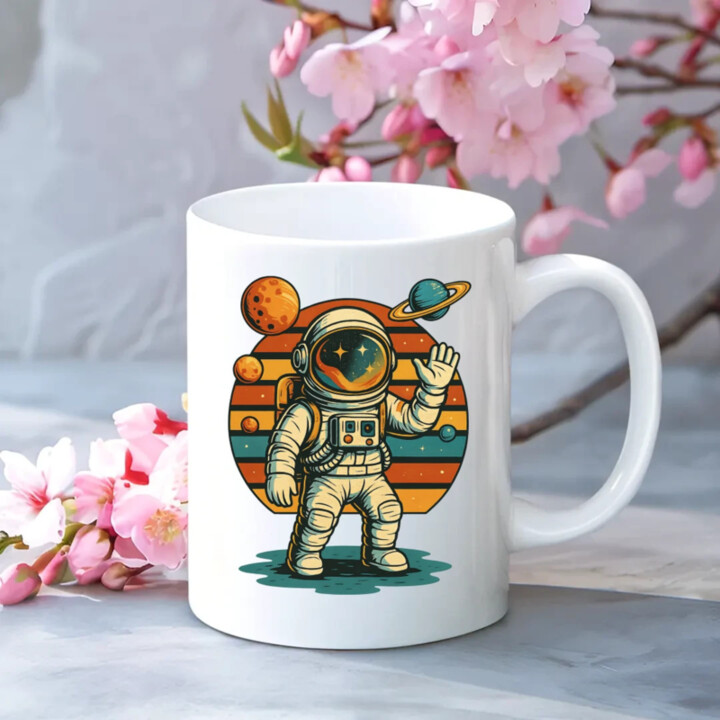 Astronaut - hrnek s potiskem