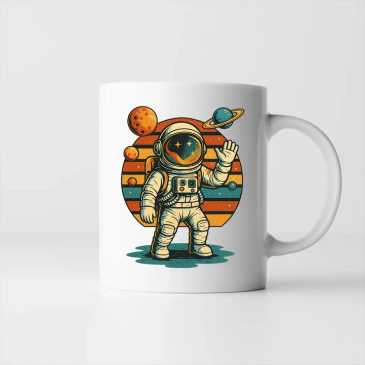 Astronaut - hrnek s potiskem