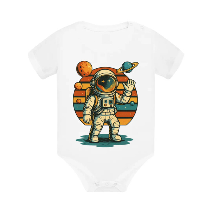Astronaut - dětské body s potiskem