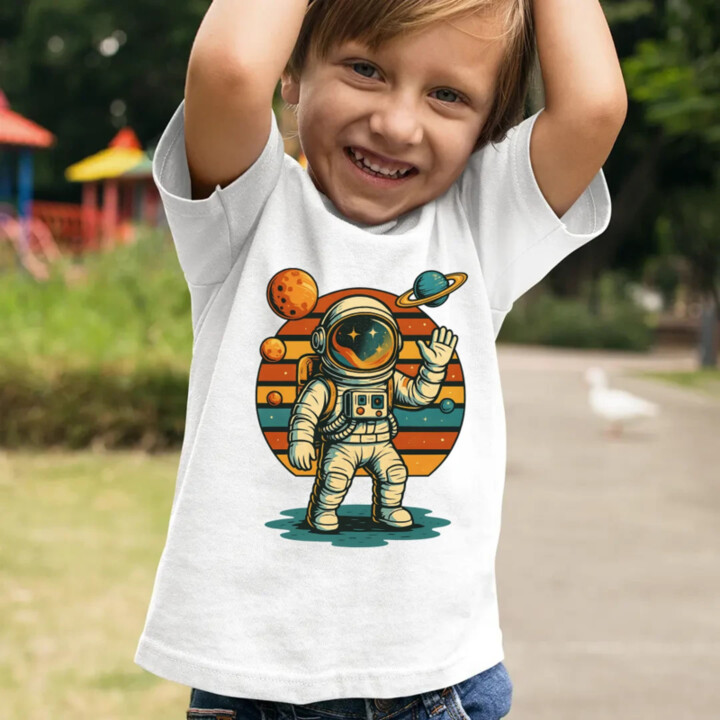 Astronaut - dětské tričko s potiskem