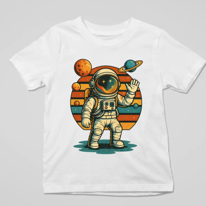 Astronaut - dětské tričko s potiskem