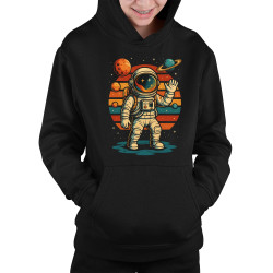 Astronaut - dětská mikina s kapucí
