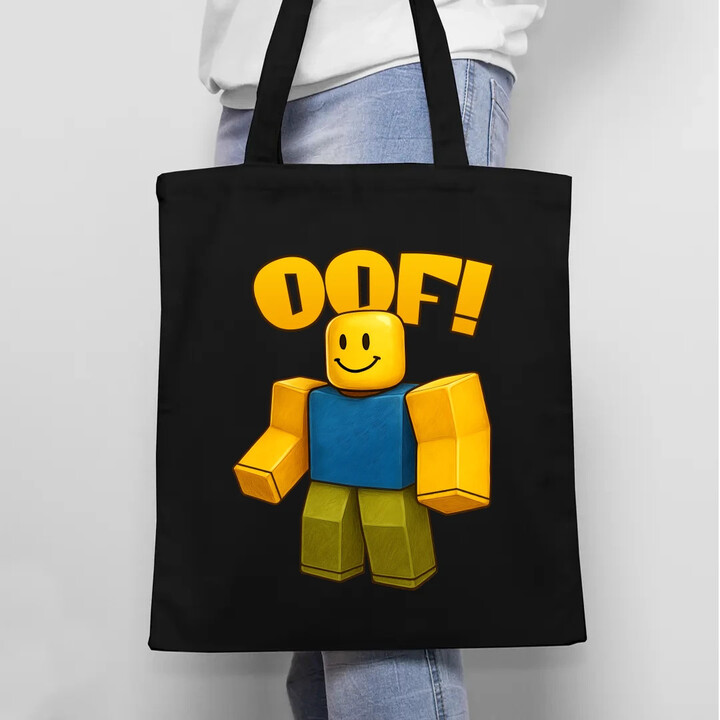 Oof - taška s potiskem pro fanoušky hry Roblox