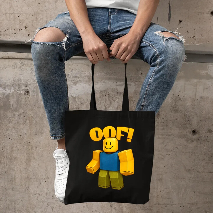 Oof - taška s potiskem pro fanoušky hry Roblox
