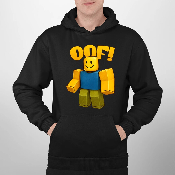 Oof - pánská mikina s potiskem pro fanoušky hry Roblox
