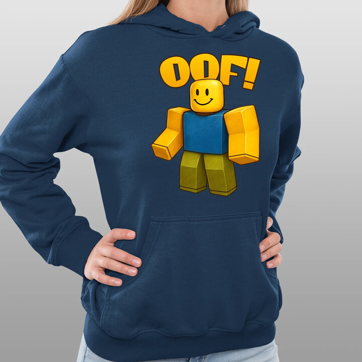 Oof - dámská mikina s potiskem pro fanoušky hry Roblox