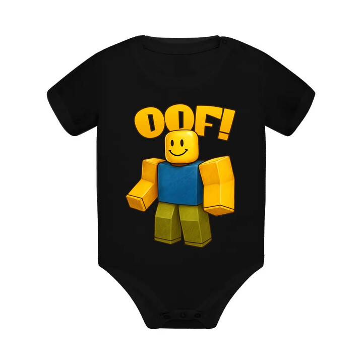 Oof - dětské body s potiskem pro fanoušky hry Roblox
