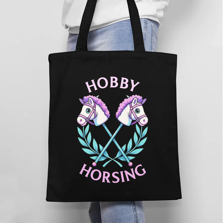 Hobby horsing - taška s potiskem