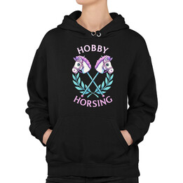Hobby horsing - dámská mikina s potiskem