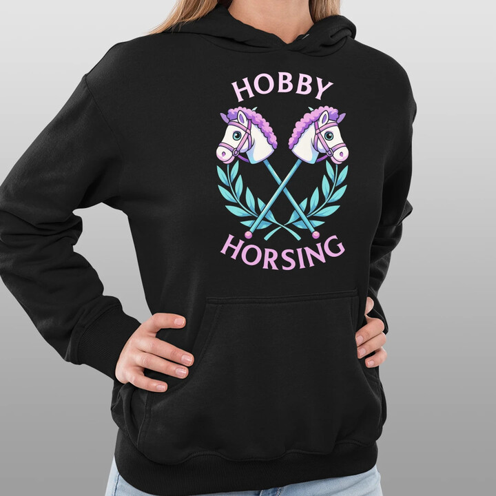 Hobby horsing - dámská mikina s potiskem