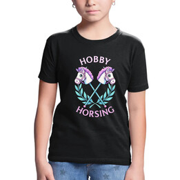 Hobby horsing - dětské tričko s potiskem