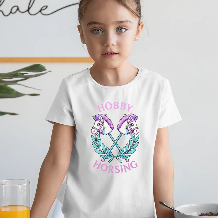 Hobby horsing - dětské tričko s potiskem