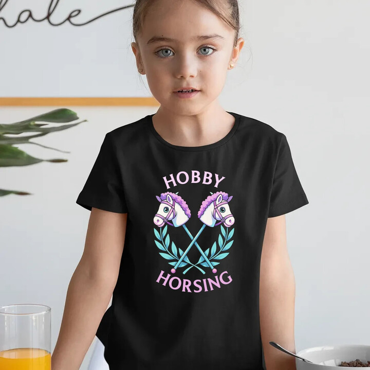 Hobby horsing - dětské tričko s potiskem