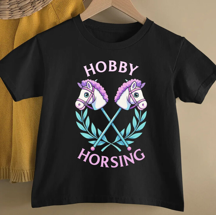 Hobby horsing - dětské tričko s potiskem