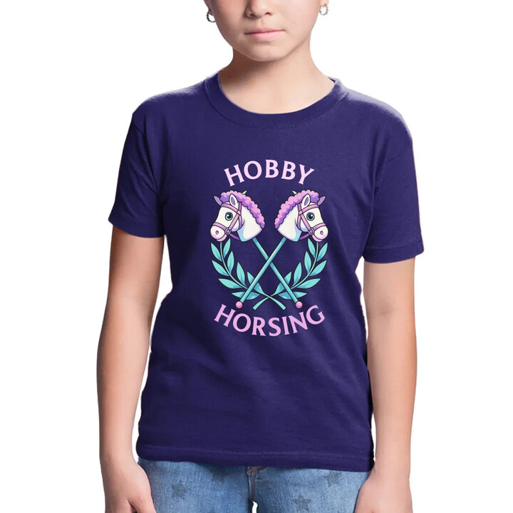 Hobby horsing - dětské tričko s potiskem