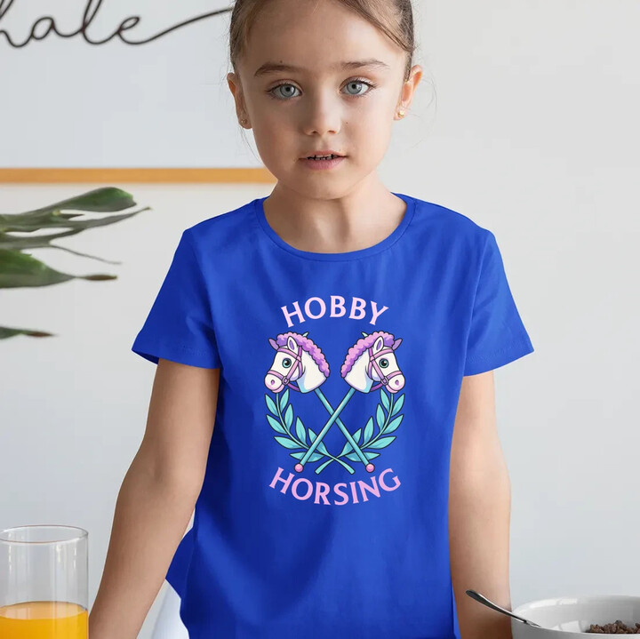 Hobby horsing - dětské tričko s potiskem