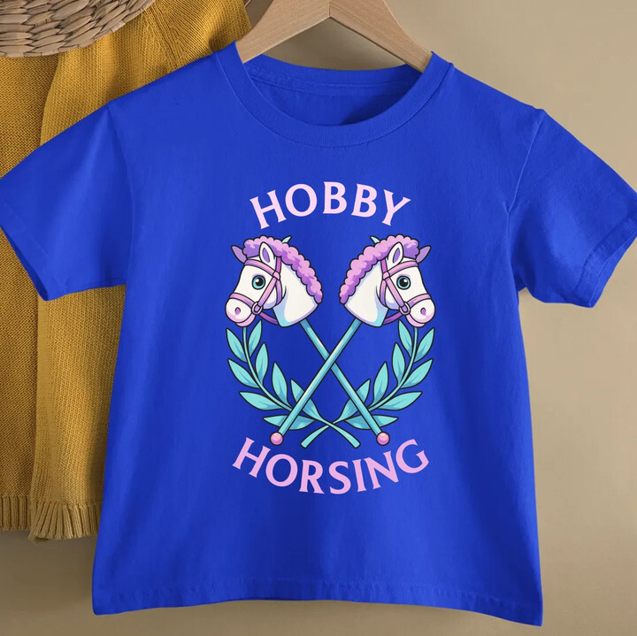 Hobby horsing - dětské tričko s potiskem