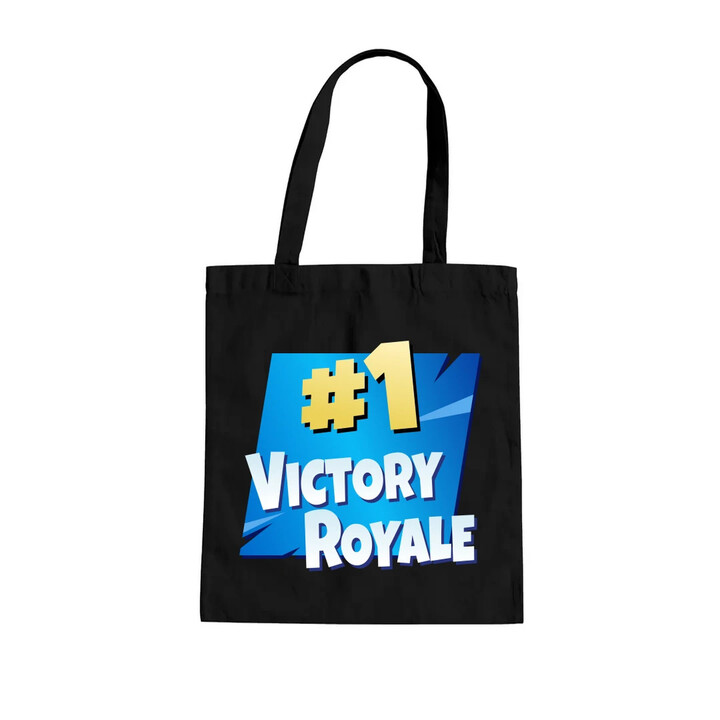 Number 1 Victory Royale - taška s potiskem pro fanoušky hry Fortnite
