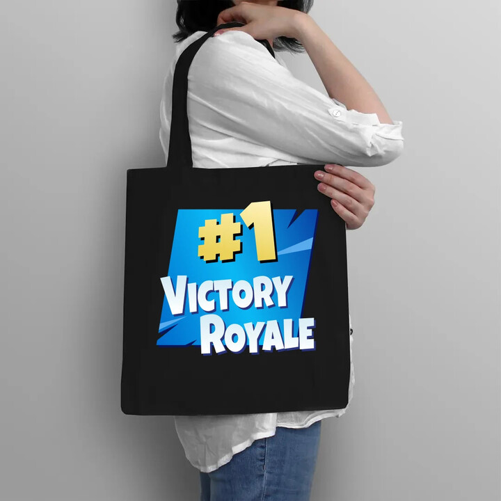 Number 1 Victory Royale - taška s potiskem pro fanoušky hry Fortnite