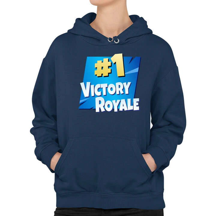 Number 1 Victory Royale - dámská mikina s potiskem pro fanoušky hry Fortnite