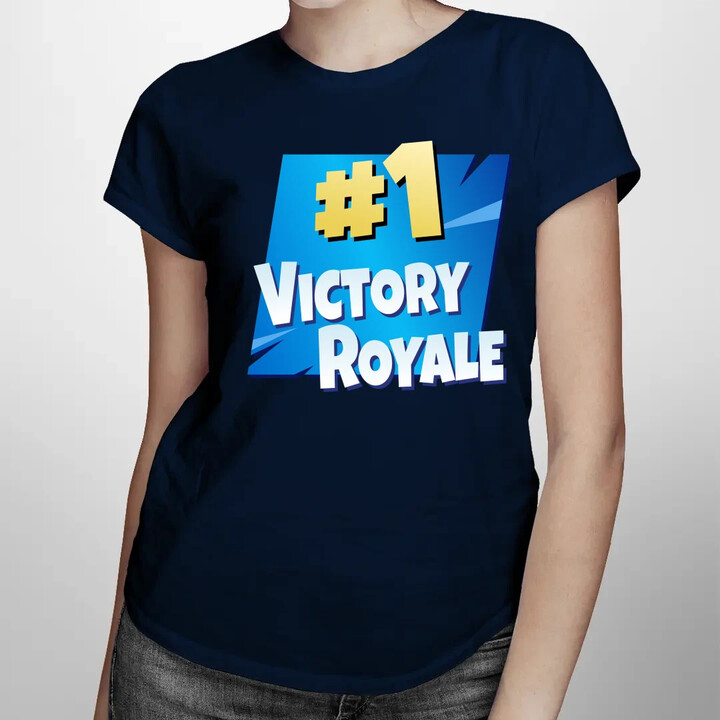 Number 1 Victory Royale  - dámské tričko s potiskem pro fanoušky hry Fortnite