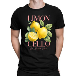 Limoncello La Dolce Vita - Citrón Lemon - pánské tričko s potiskem