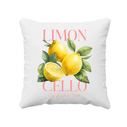Limoncello La Dolce Vita - Citrón Lemon - polštář s potiskem