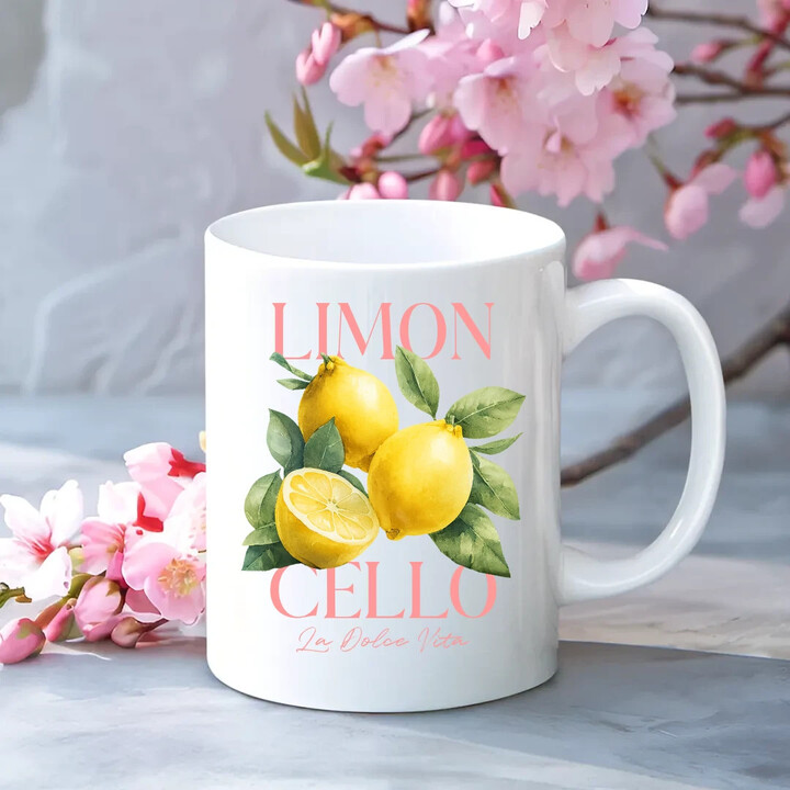 Limoncello La Dolce Vita - Citrón Lemon - hrnek s potiskem