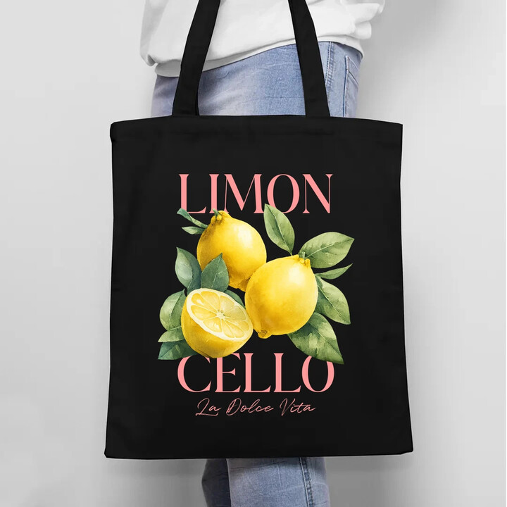 Limoncello La Dolce Vita - Citrón Lemon - taška s potiskem
