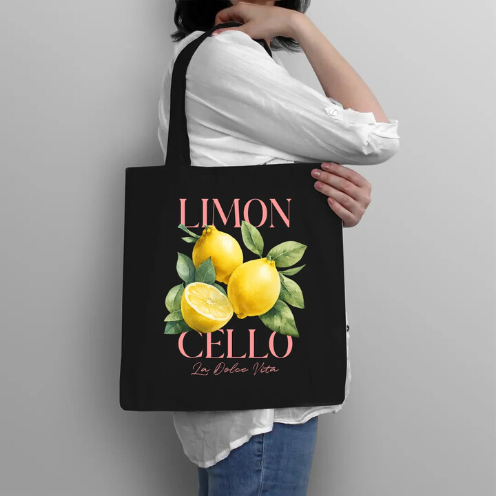 Limoncello La Dolce Vita - Citrón Lemon - taška s potiskem