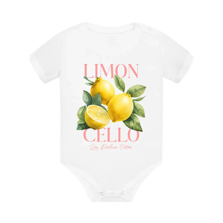 Limoncello La Dolce Vita - Citrón Lemon - dětské body s potiskem