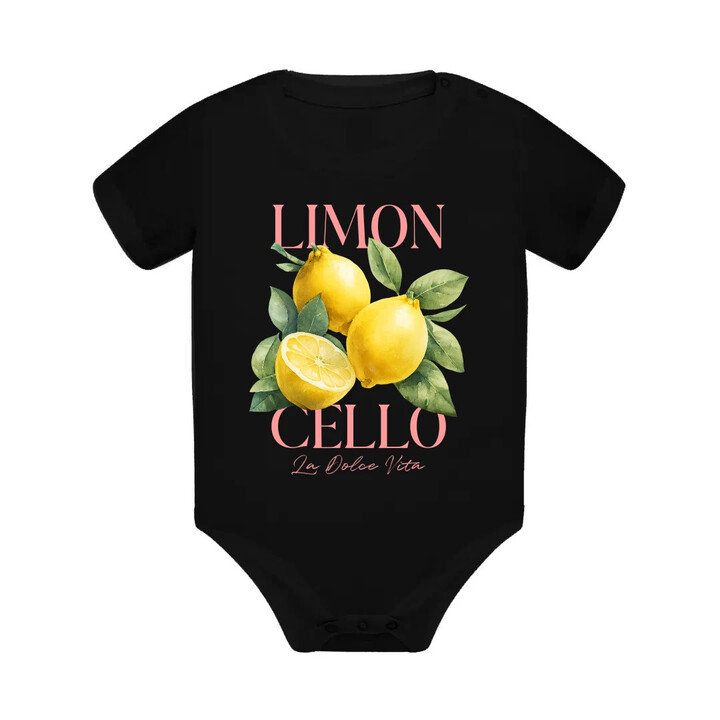 Limoncello La Dolce Vita - Citrón Lemon - dětské body s potiskem