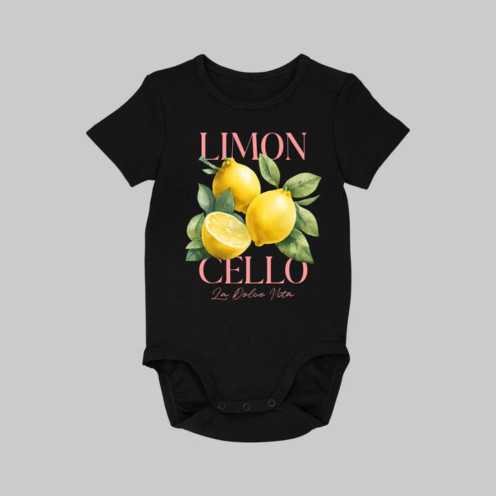 Limoncello La Dolce Vita - Citrón Lemon - dětské body s potiskem