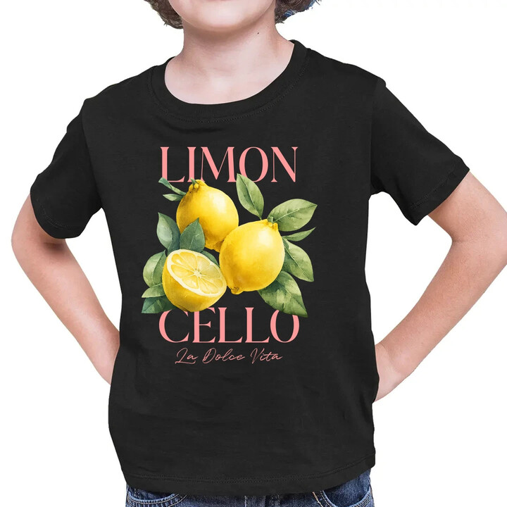 Limoncello La Dolce Vita - Citrón Lemon - dětské tričko s potiskem