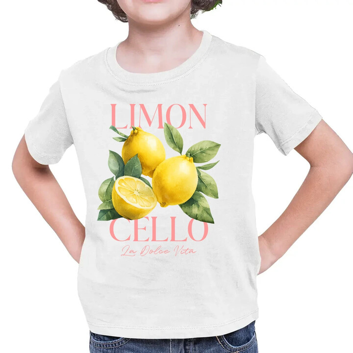 Limoncello La Dolce Vita - Citrón Lemon - dětské tričko s potiskem