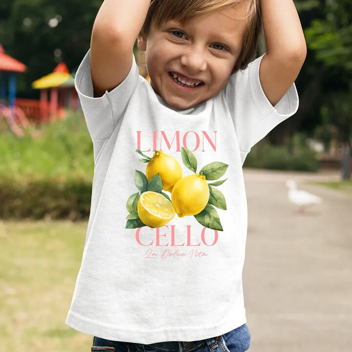 Limoncello La Dolce Vita - Citrón Lemon - dětské tričko s potiskem