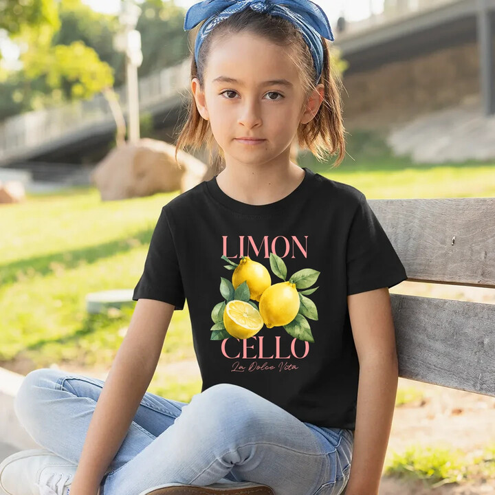 Limoncello La Dolce Vita - Citrón Lemon - dětské tričko s potiskem