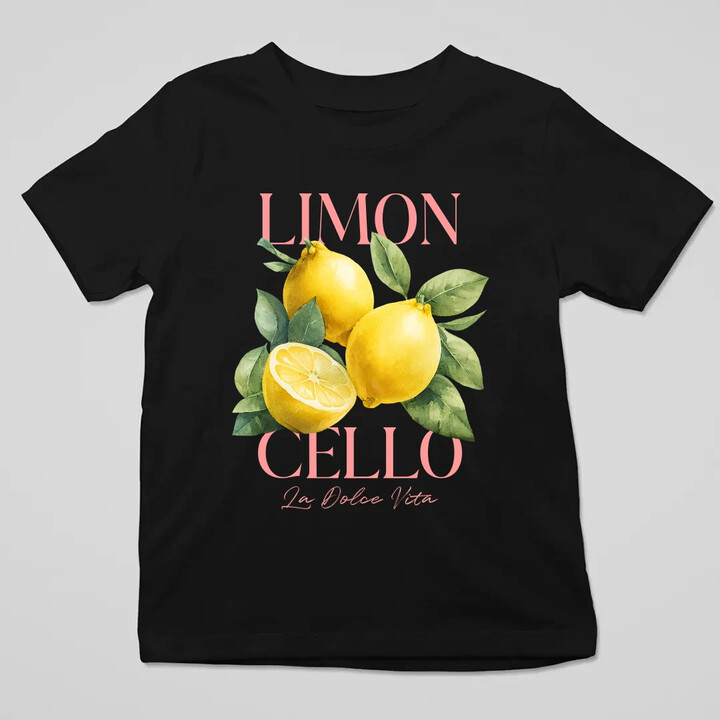 Limoncello La Dolce Vita - Citrón Lemon - dětské tričko s potiskem