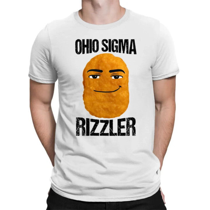 Ohio sigma rizzler - pánské tričko s potiskem