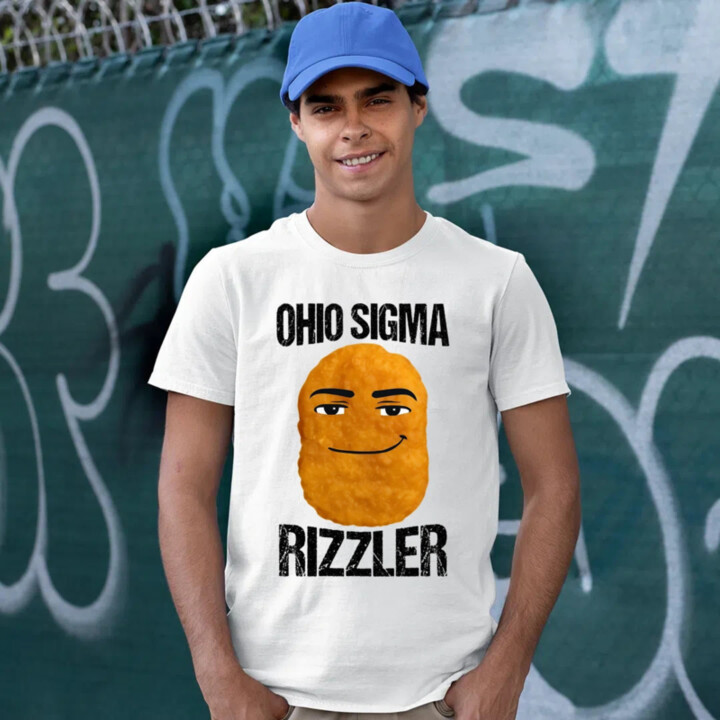 Ohio sigma rizzler - pánské tričko s potiskem