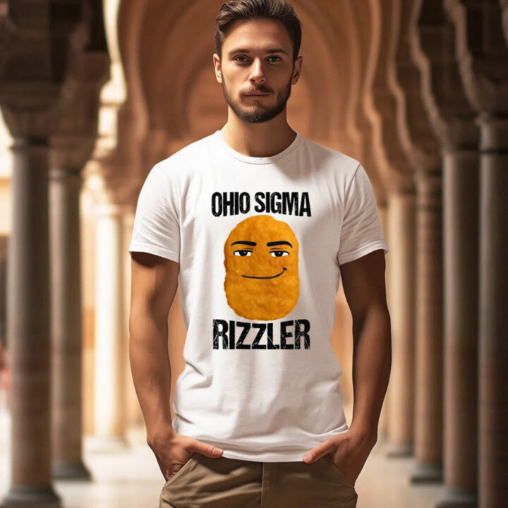 Ohio sigma rizzler - pánské tričko s potiskem