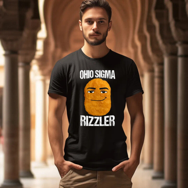 Ohio sigma rizzler - pánské tričko s potiskem