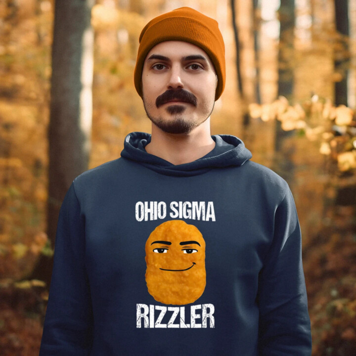 Ohio sigma rizzler - pánská mikina s potiskem
