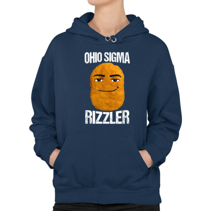 Ohio sigma rizzler - dámská mikina s potiskem
