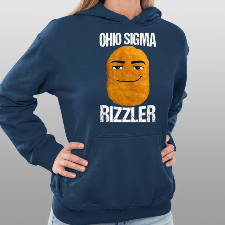 Ohio sigma rizzler - dámská mikina s potiskem