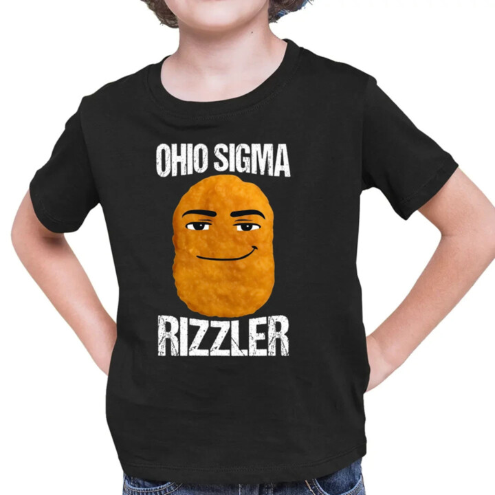 Ohio sigma rizzler - dětské tričko s potiskem