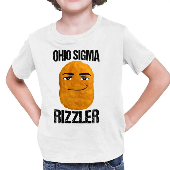 Ohio sigma rizzler - dětské tričko s potiskem